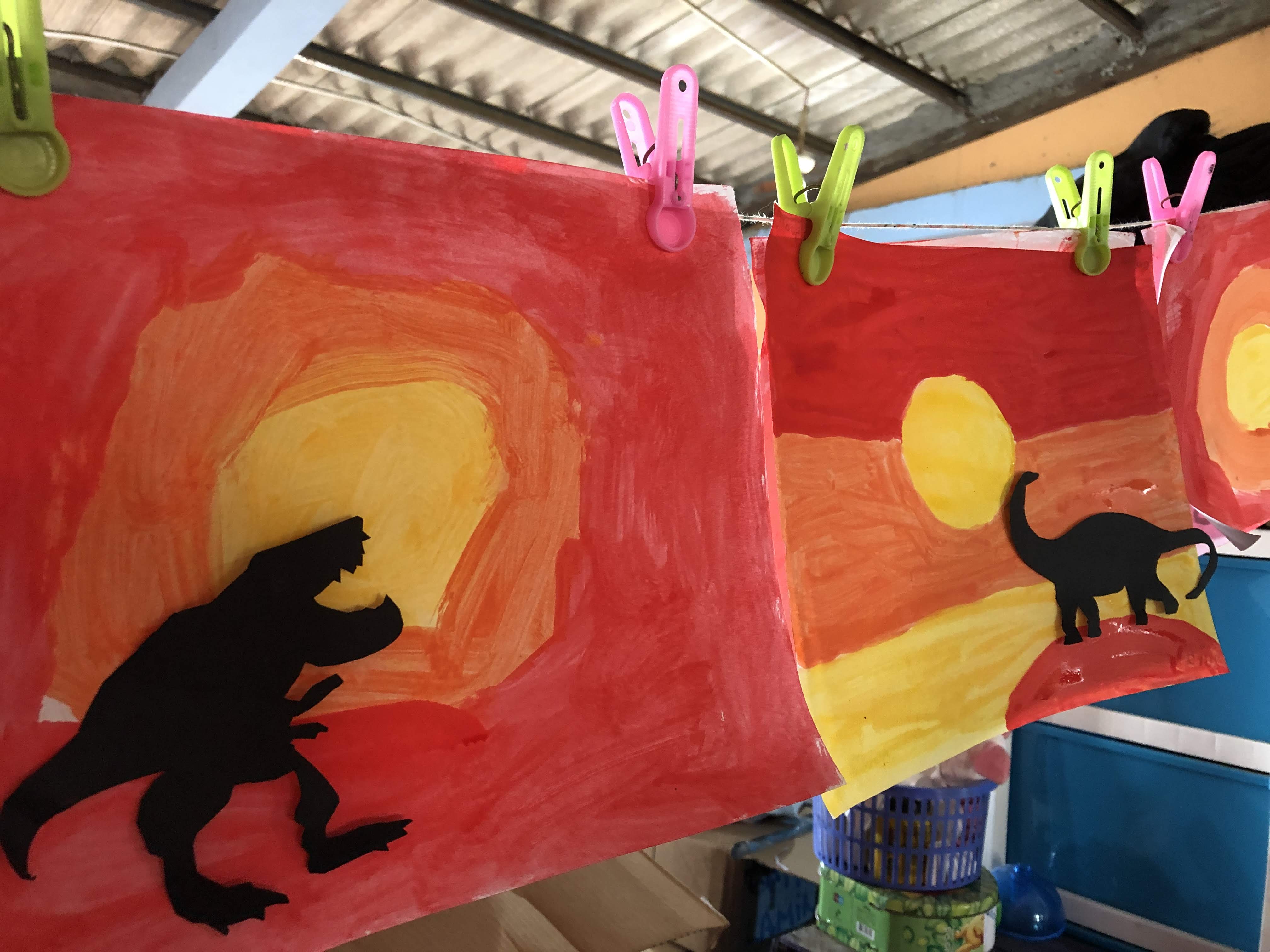 Dinosaurios en Casa Búho