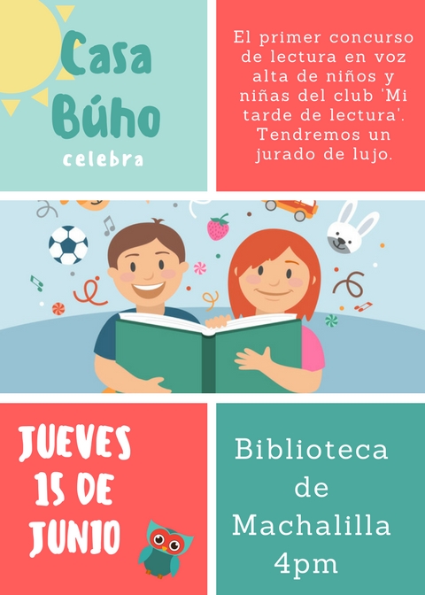 Primer concurso de lectura en voz alta